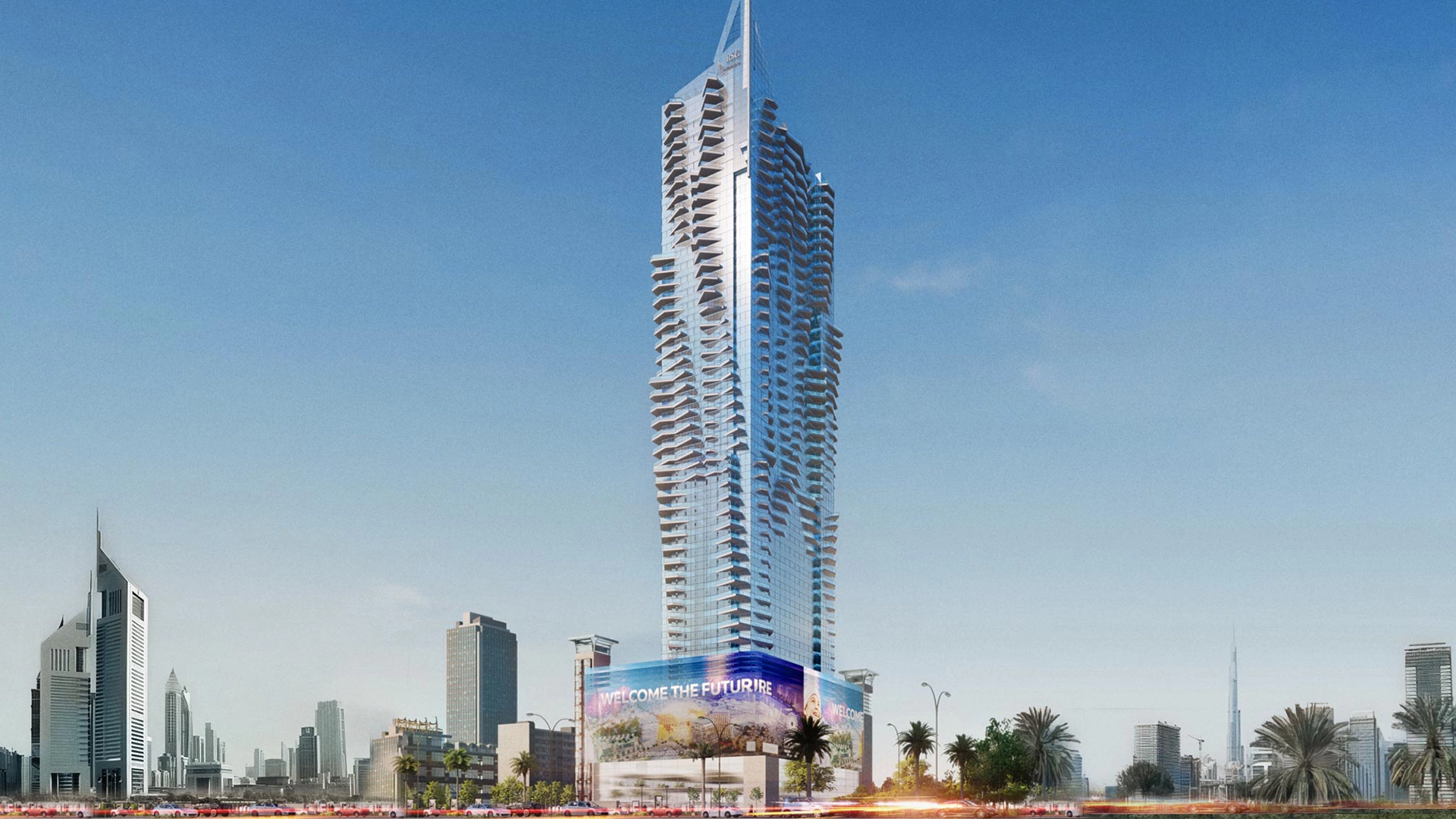 Fairmont Residences Dubai Skyline