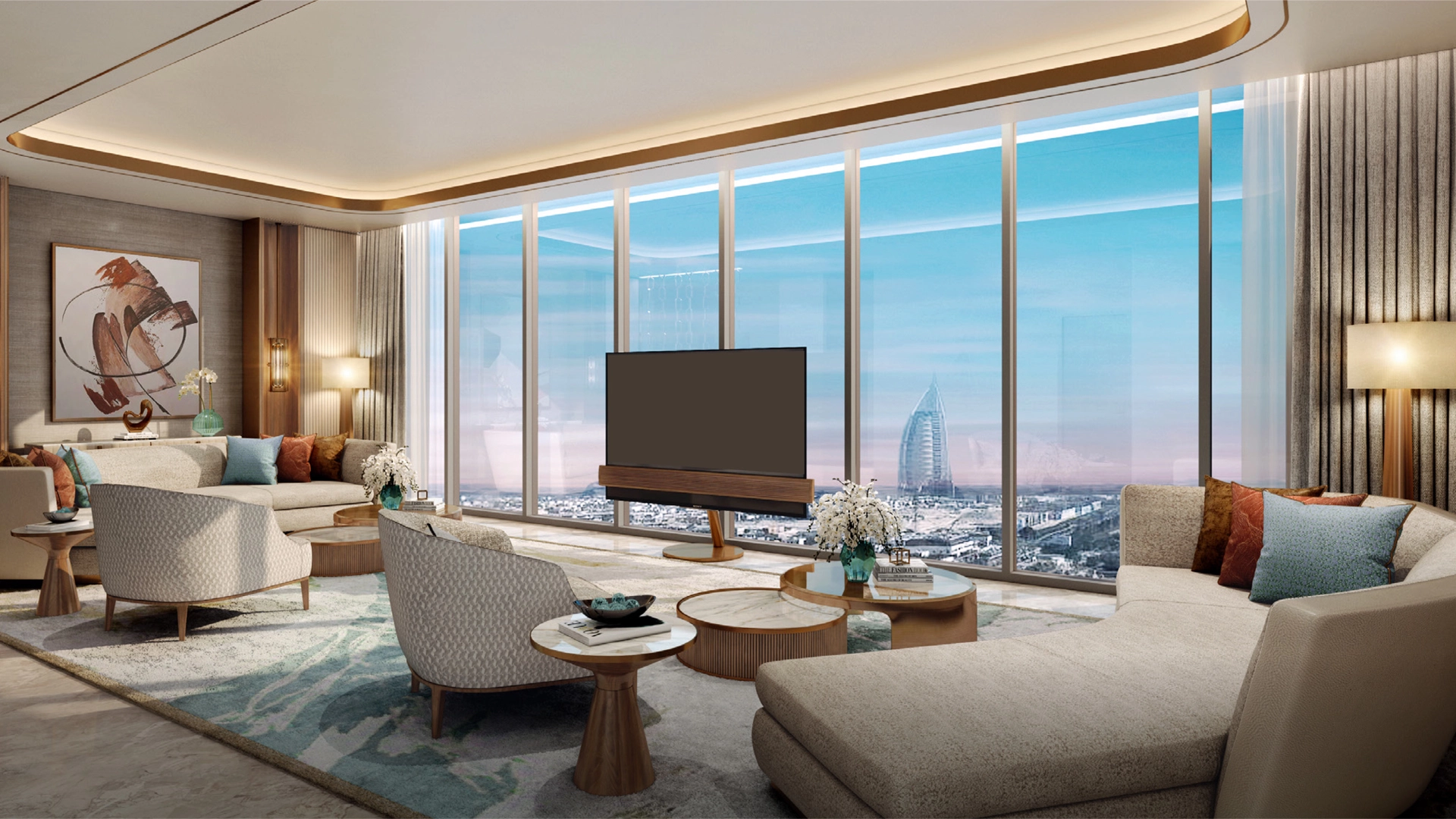 Fairmont Residences Dubai Skyline