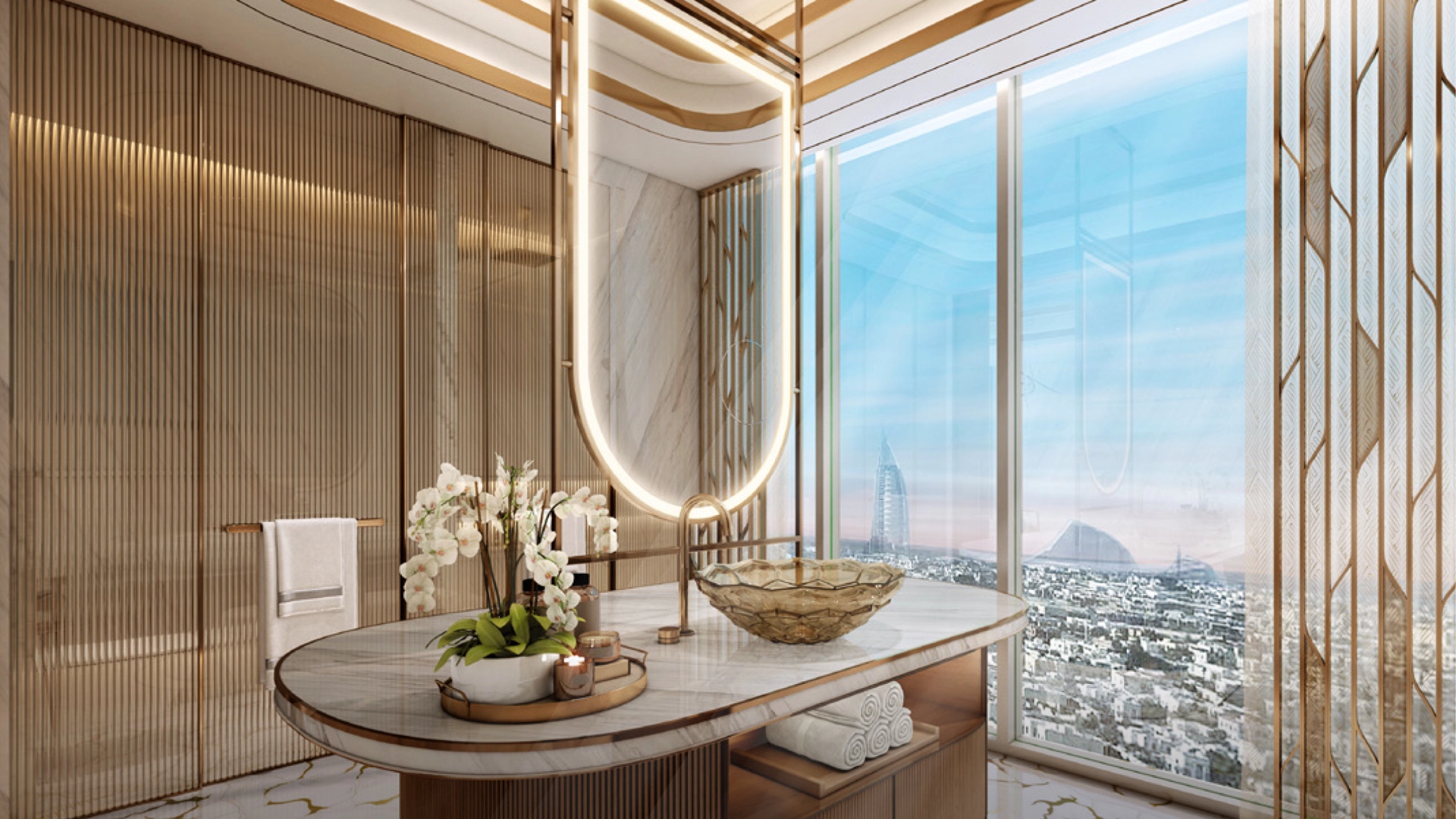 Fairmont Residences Dubai Skyline