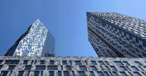 "House on Mosfilmovskaya" - the second tower in Ramenki after Moscow State University