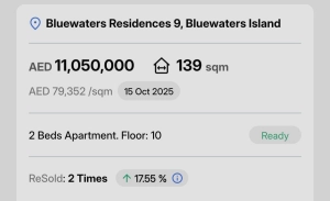 Full Island Takeover: Oleg Torbosov Closes His 60th Deal on Bluewaters