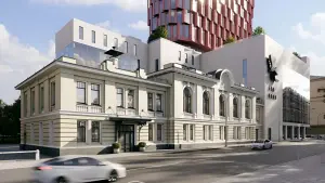 Residential Complex "Vasilievskaya 13" on the site of "Cinema House" - first renderings