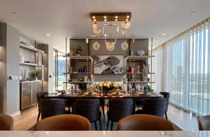 London vs Moscow. Filling with details and accessories