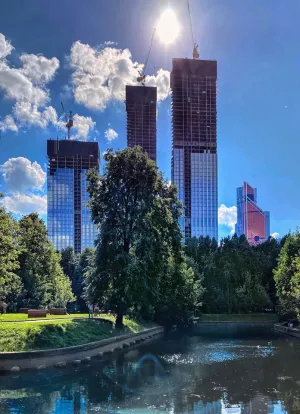 Park next to the City