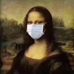 About the coronavirus. You can't hide. You have to get sick.