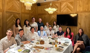 Dinner with the best: Oleg Torbosov met with Moscow office leaders