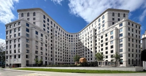 "Vrubelya, 4" - a club house in Sokol neighborhood