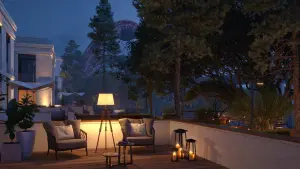 Evening in Serebryany Bor