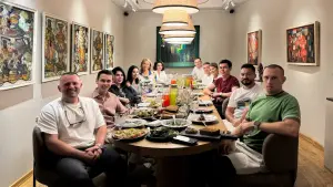 Oleg Torbosov's traditional dinner with the best brokers of the season