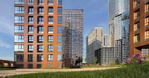 Sydney City - a neighborhood on the bank of the Moskva River near the City of Sydney