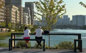 New promenade in NOW Residential Complex