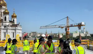 Christ behind the back. How is the construction of the club house "Obydensky №1" going?