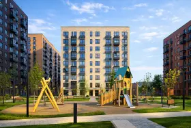 Фотографии приватной территории ЖК «Аэронавт»