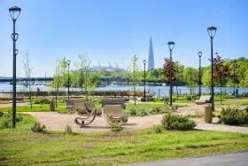 Фотографии инфраструктуры Leontievsky Mys residential complex in St. Petersburg