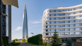 Фотографии архитектуры ЖК «Лахта Плаза»