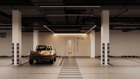 Фотографии паркинга ЖК Moments Фотографии паркинга ЖК Moments