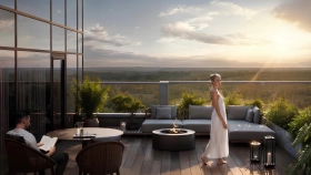 Фотографии интерьеров ЖК Мираполис