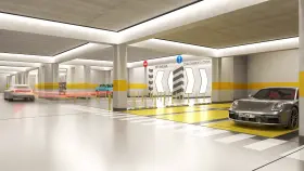 Фотографии паркинга ЖК Sky View Фотографии паркинга ЖК Sky View