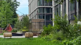 Фотографии приватной территории ЖК Slava Фотографии приватной территории ЖК Slava