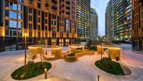 Фотографии приватной территории ЖК Союз