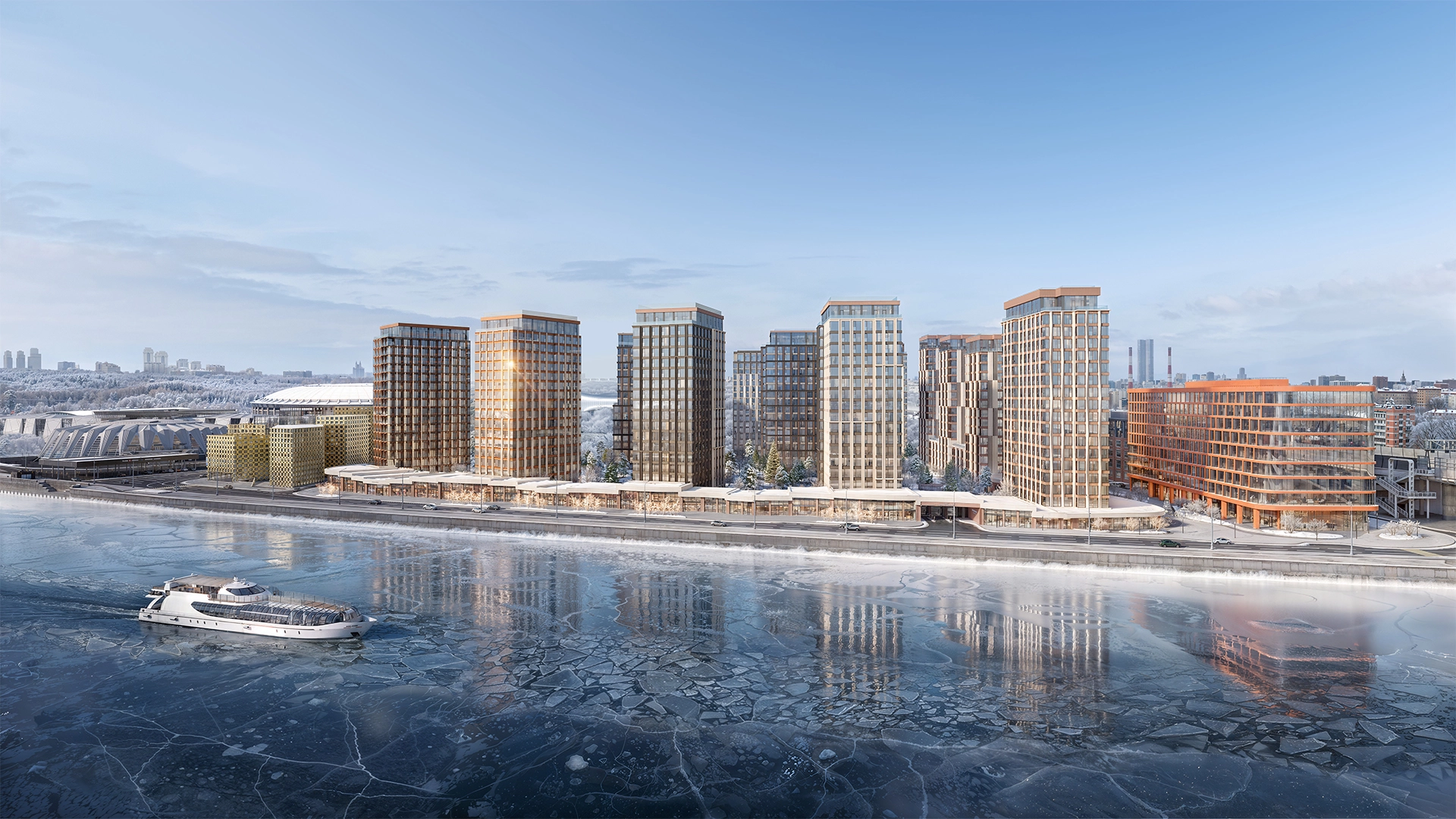 Фотографии архитектуры Коллекция Лужники