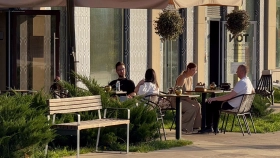 Фотографии приватной территории ЖК Now (Нау)