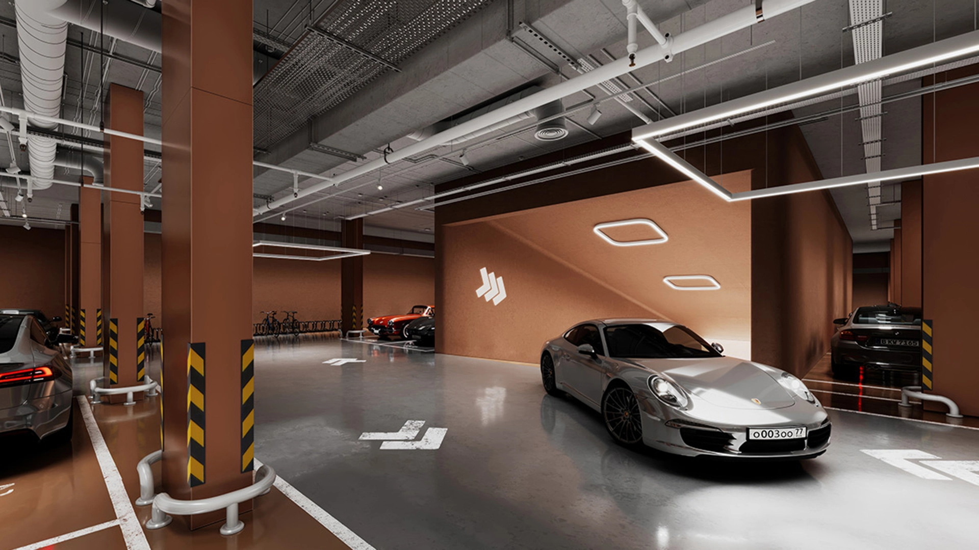 Фотографии паркинга ЖК SET