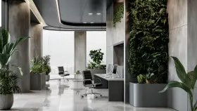 Фотографии интерьеров БЦ N'ICE TOWER