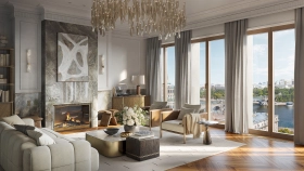 Фотографии интерьеров Клубный квартал «Фрунзенская набережная»