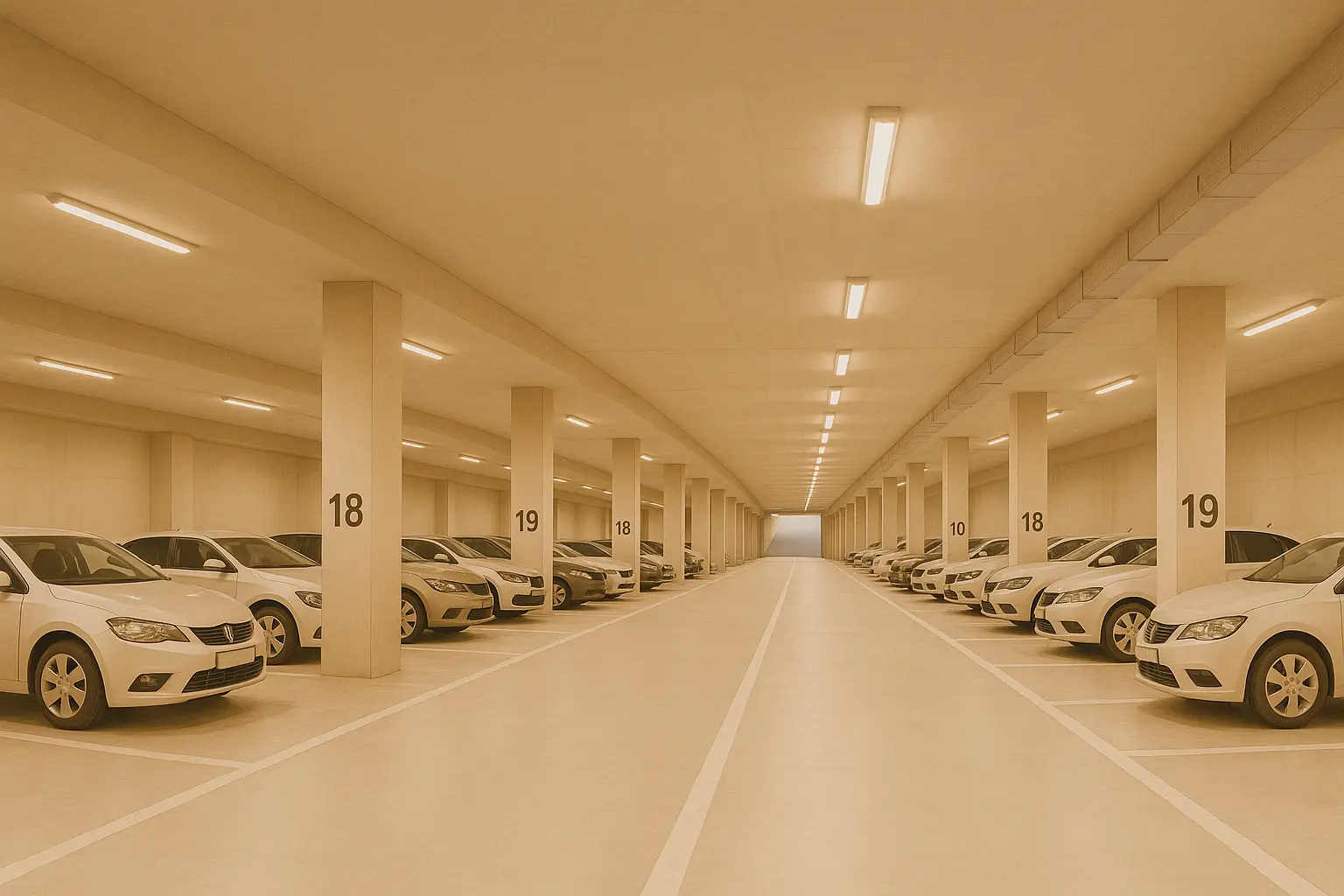 Фотографии паркинга ЖК iD Petrogradskaya (Айди Петроградская)