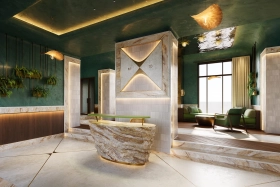 Фотографии Лобби ЖК «Моисеенко 10»