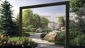 Фотографии приватной территории ЖК Talento («Таленто»)