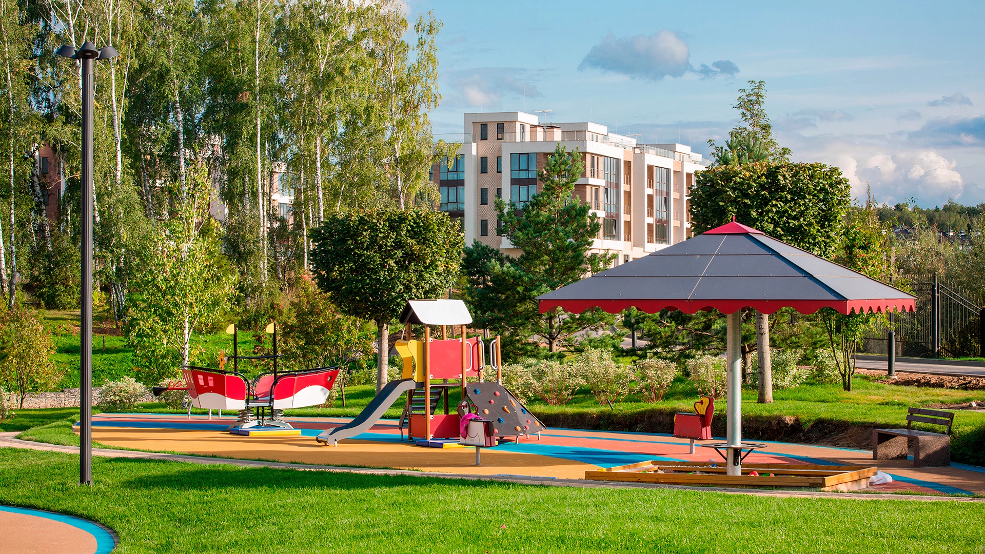 Фотографии приватной территории Коттеджный посёлок Park Avenue на Новой Риге