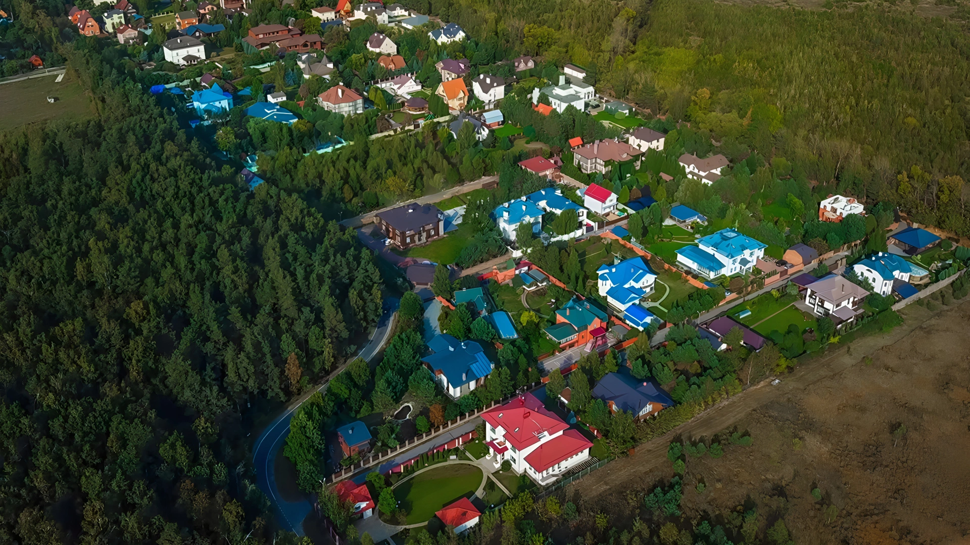 Посёлок «Нива» на Ильинском шоссе